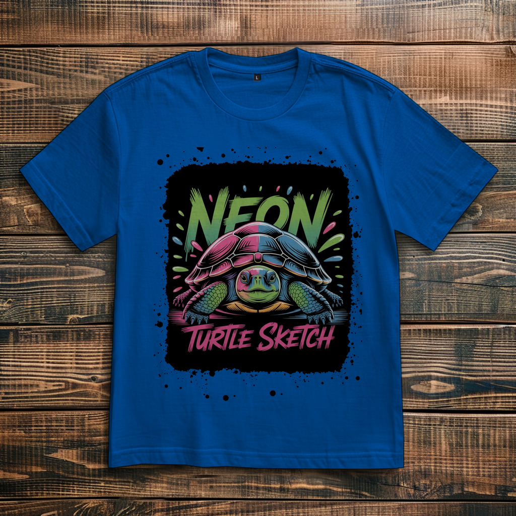 NEON TURTLE ( DTF / Vorne )