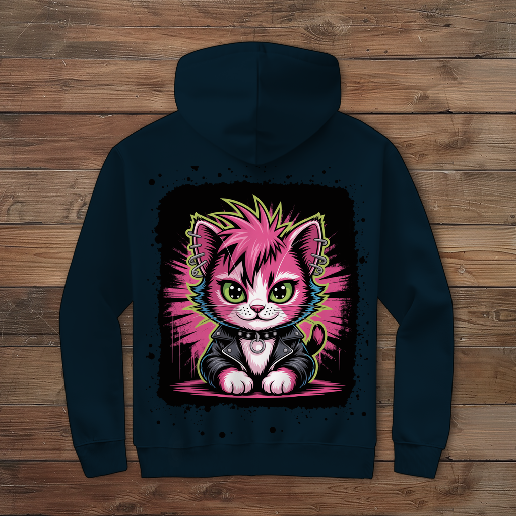 PUNK-CAT ( DTF / Hinten )