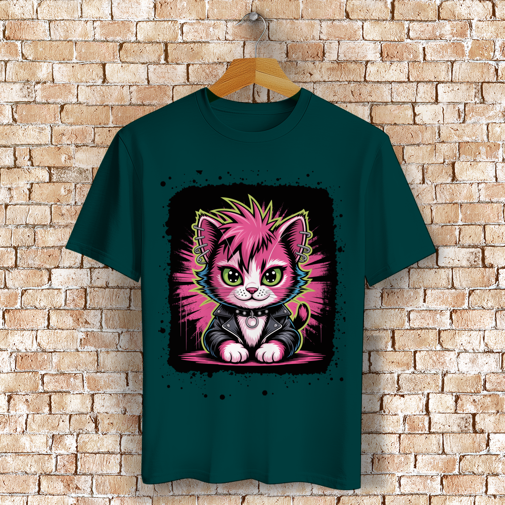 PUNK-CAT ( DTF / Vorne )