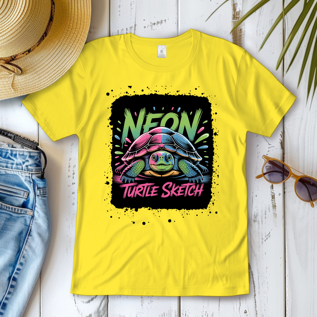 NEON TURTLE ( DTF / Vorne )