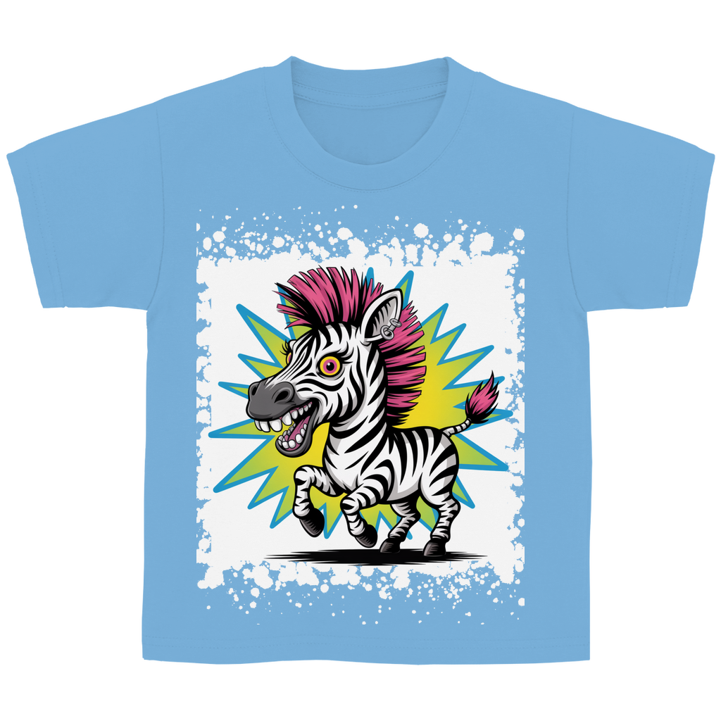 Verrücktes Zebra ( DTF / Vorne )
