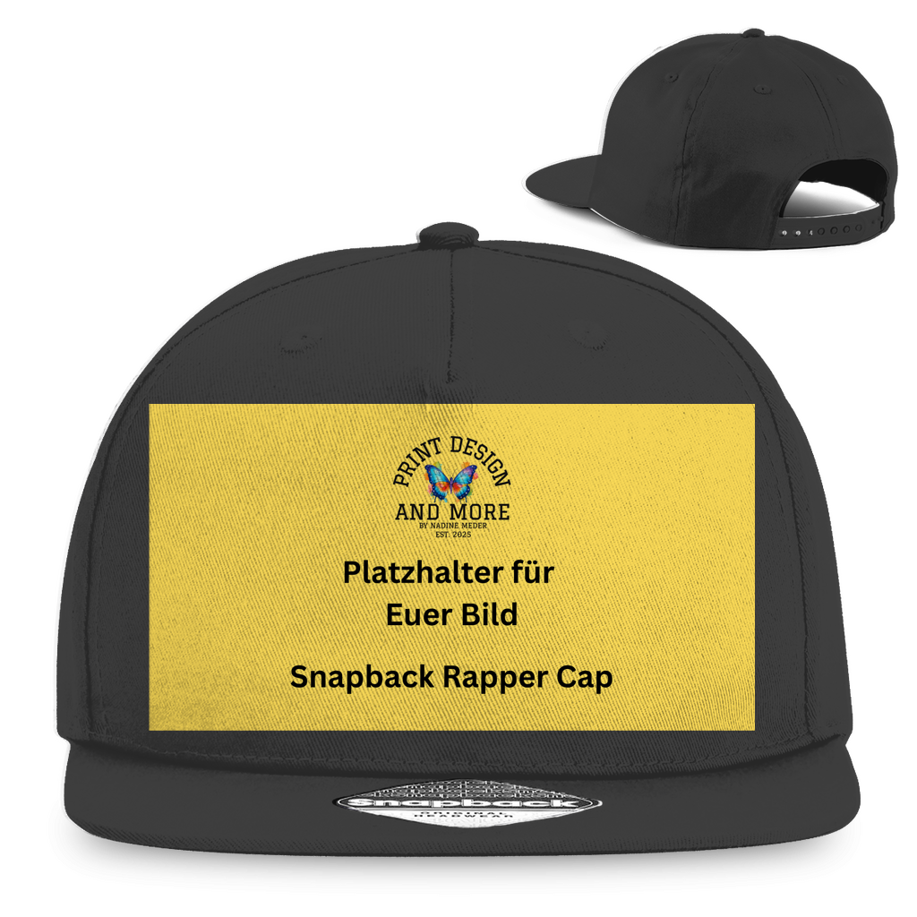 Snapback Rapper Cap Beechfield B610