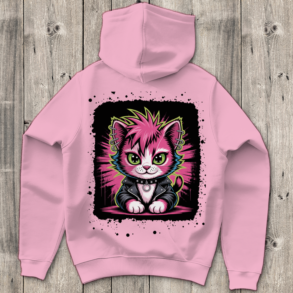PUNK-CAT ( DTF / Hinten )