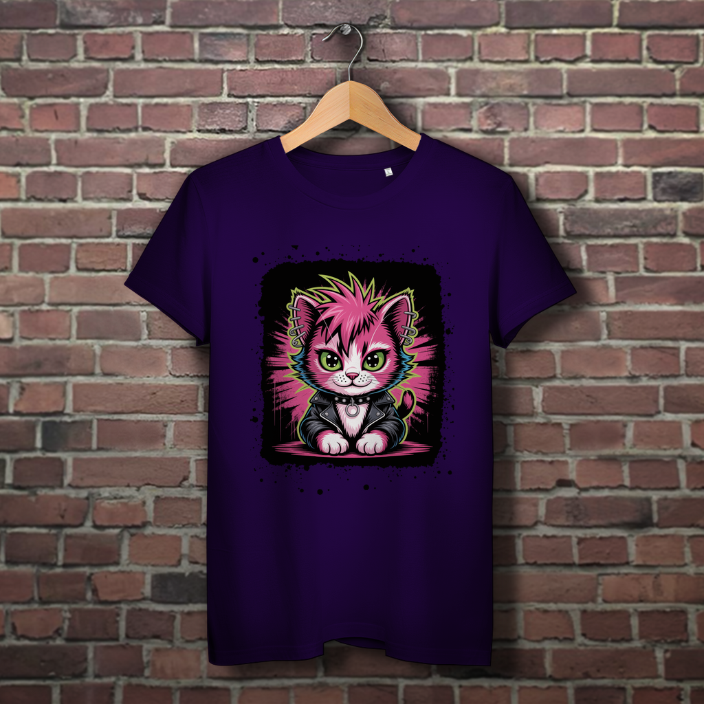 PUNK-CAT ( DTF / Vorne )