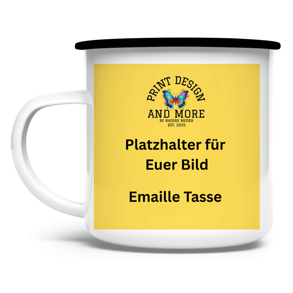 Emaille Tasse