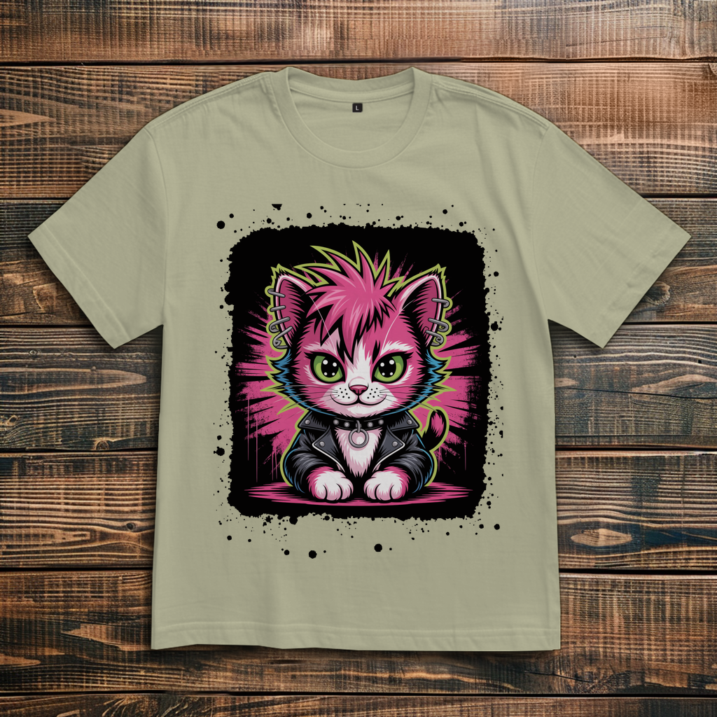 PUNK-CAT ( DTF / Vorne )
