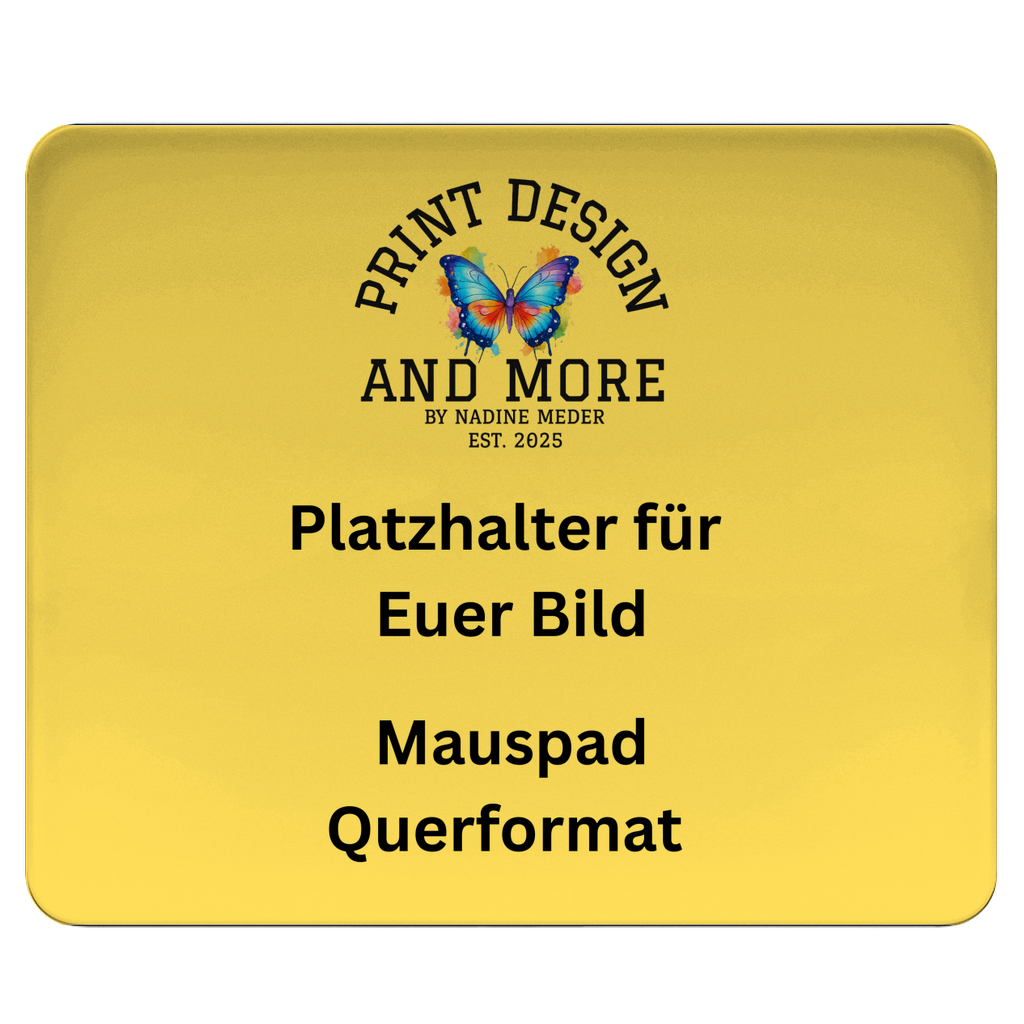 Mauspad Querformat