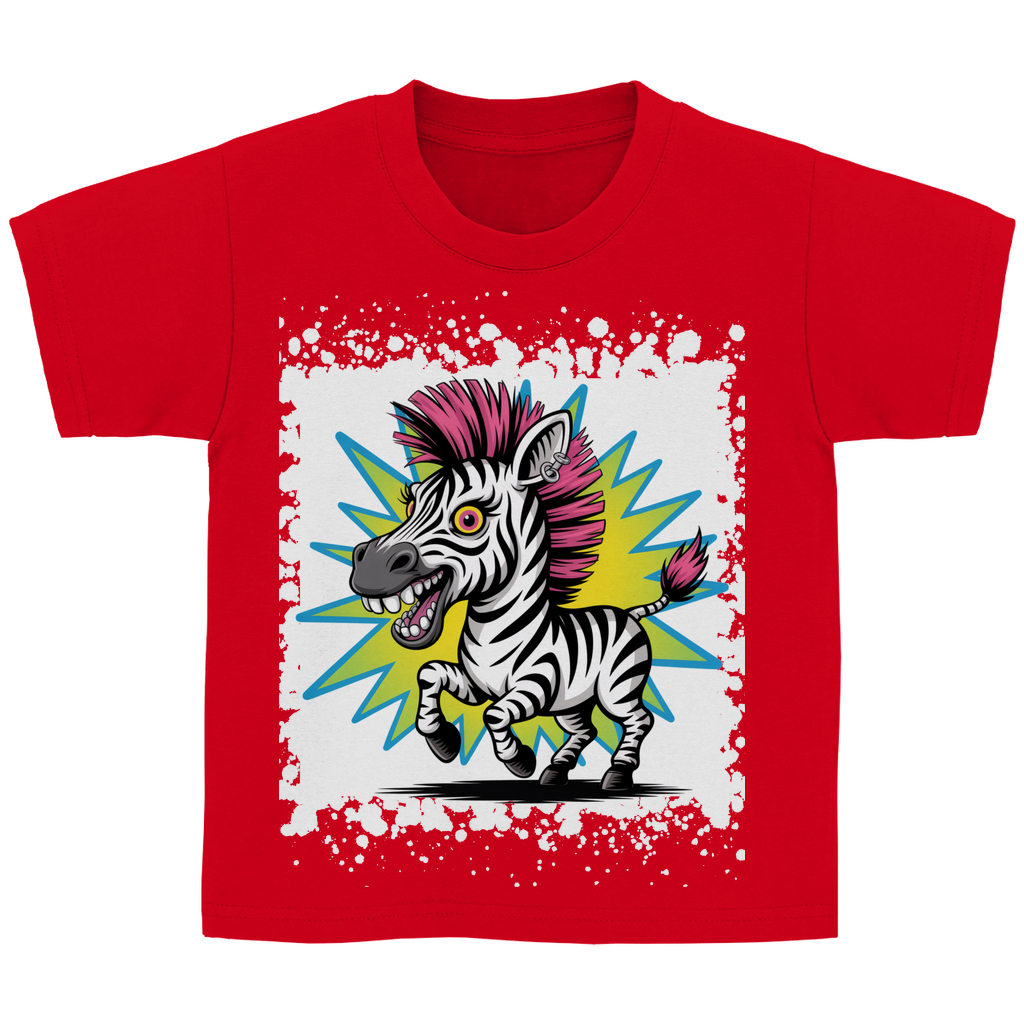 Verrücktes Zebra ( DTF / Vorne )