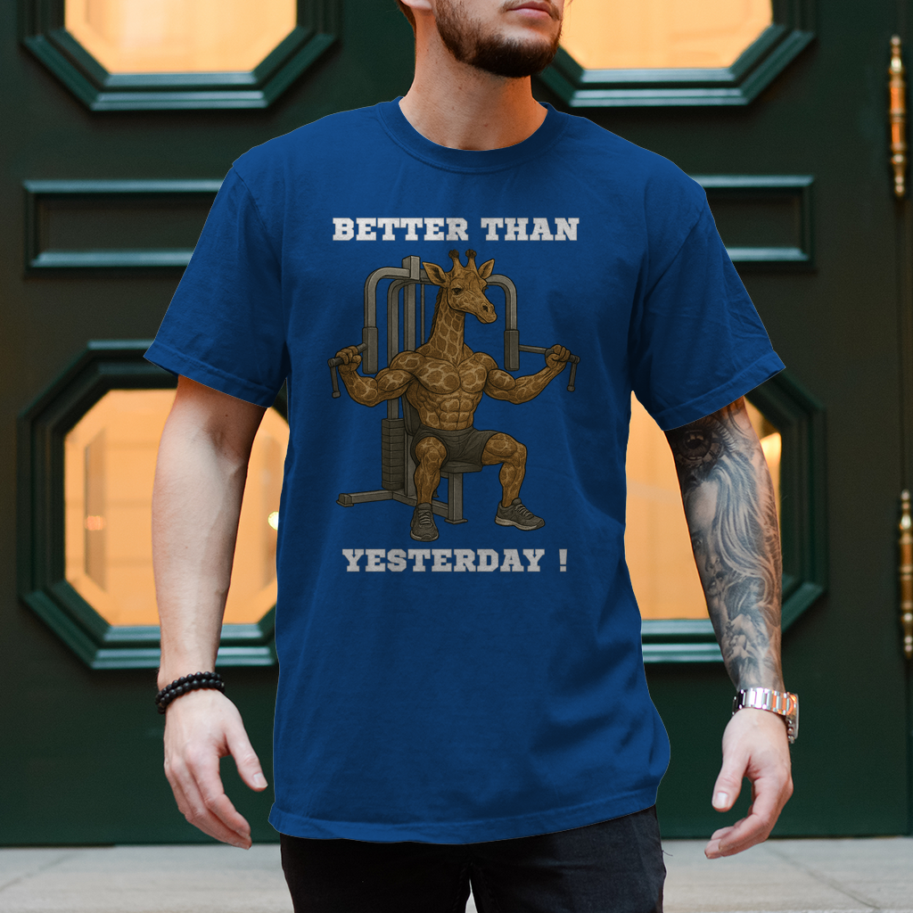 BETTER THAN YESTERDAY !