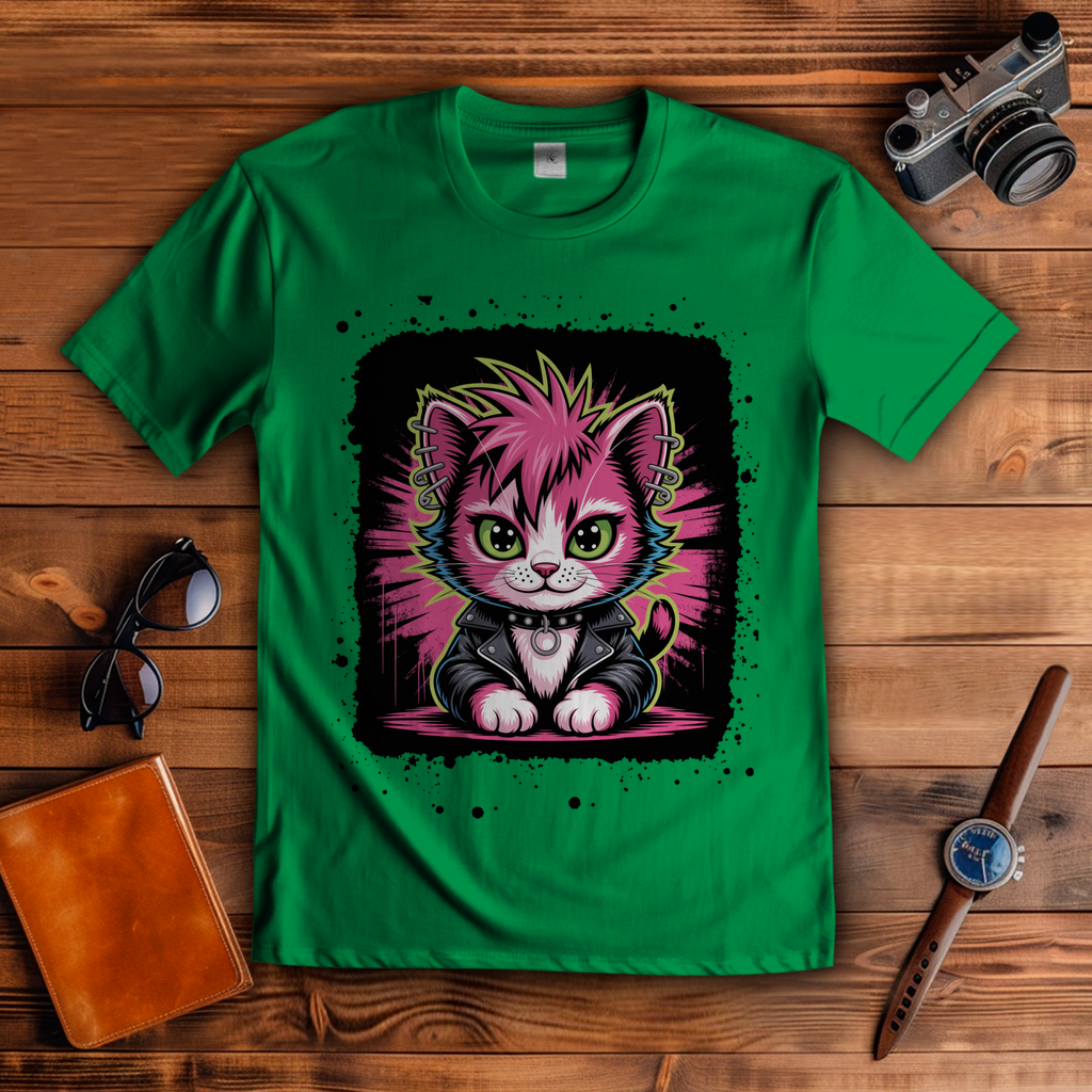 PUNK-CAT ( DTF / Vorne )