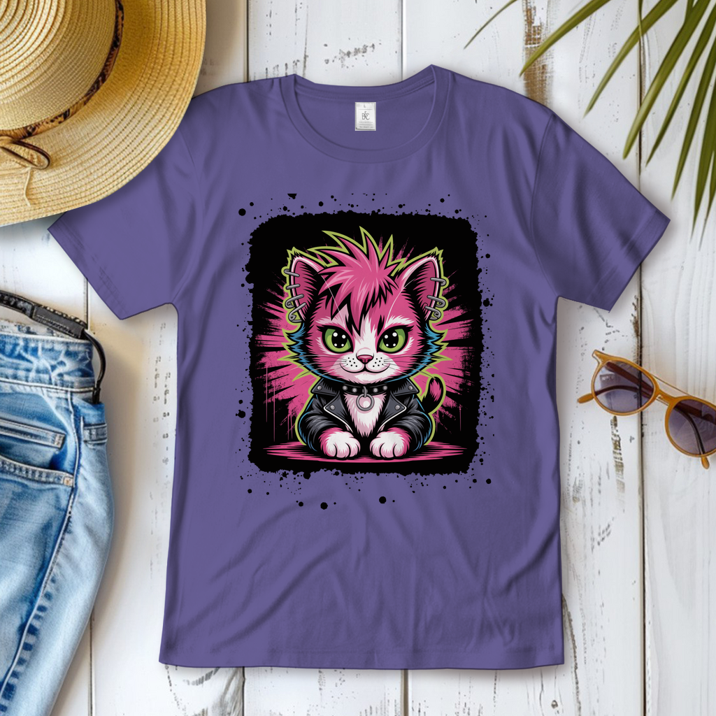 PUNK-CAT ( DTF / Vorne )