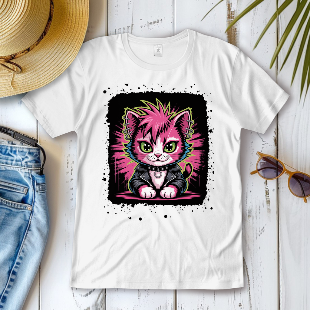 PUNK-CAT ( DTF / Vorne )