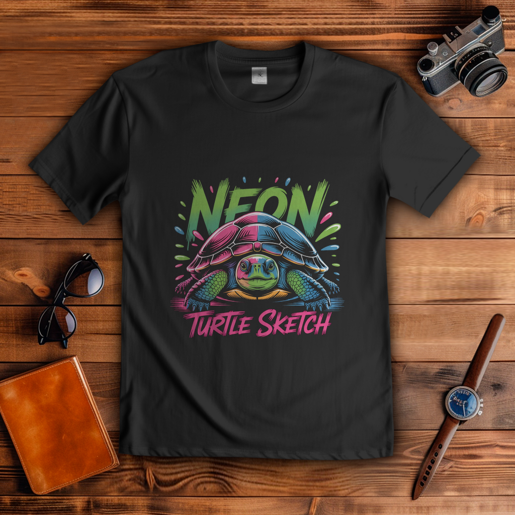 NEON TURTLE ( DTF / Vorne )