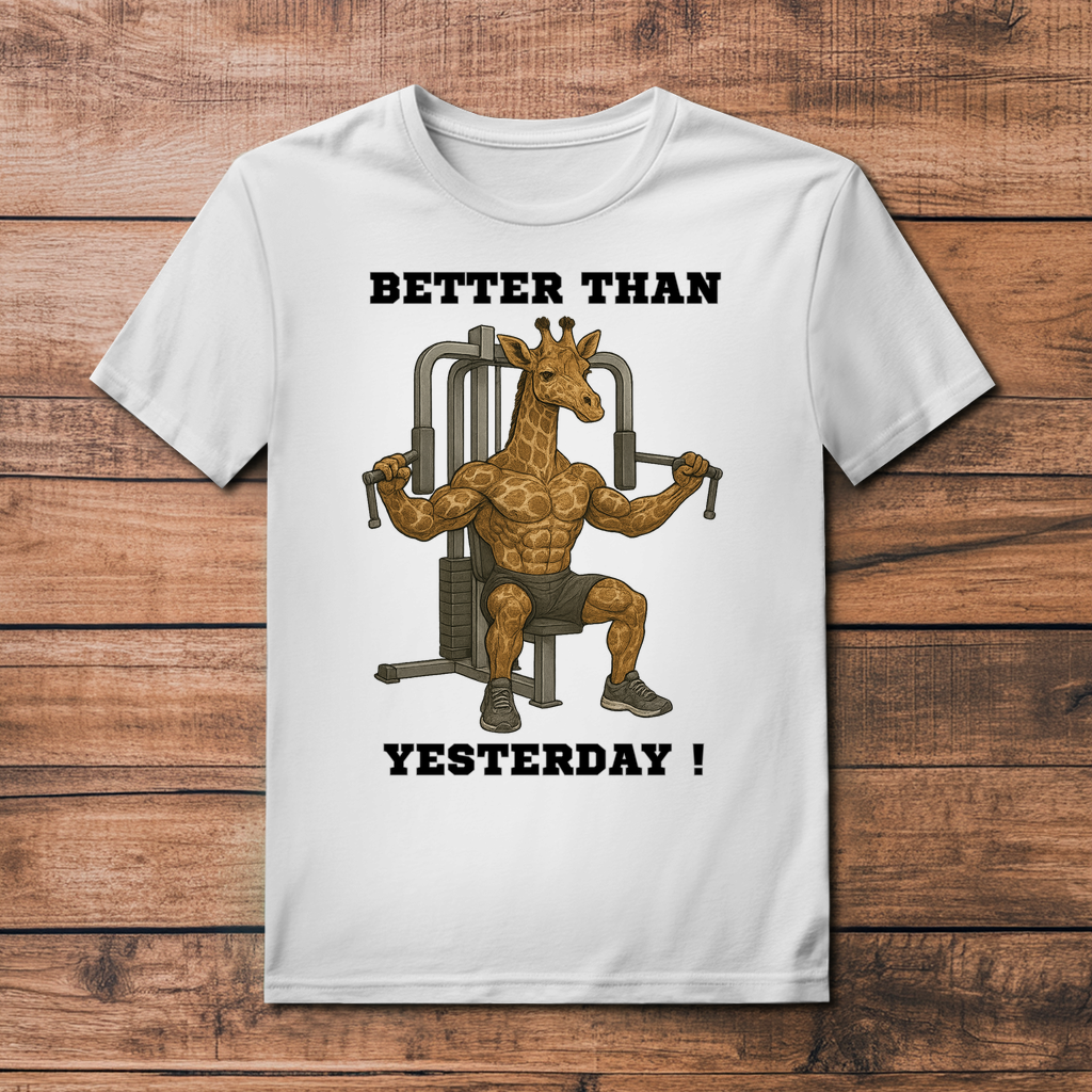 BETTER THAN YESTERDAY !