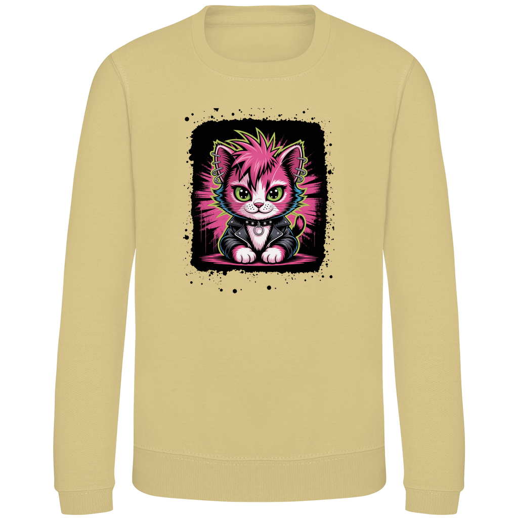 PUNK-CAT ( DTF / Vorne )