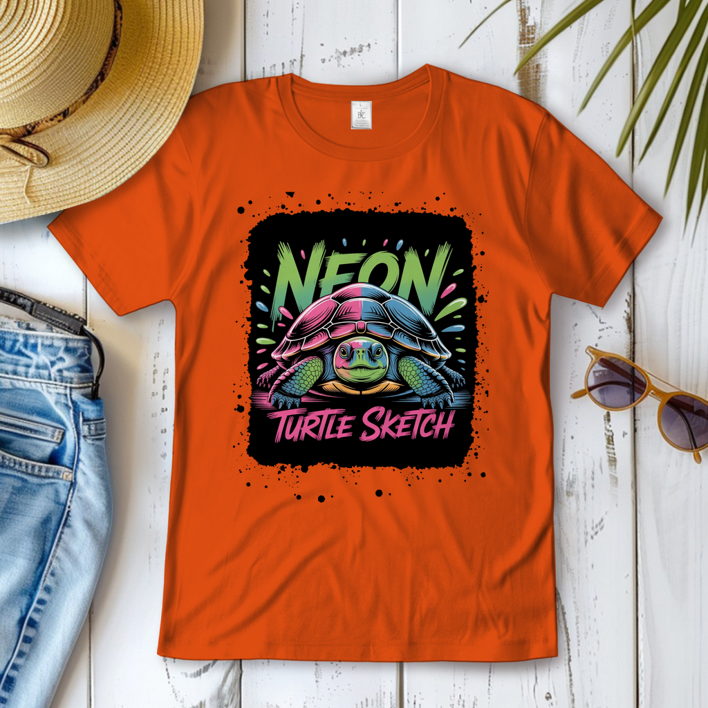 NEON TURTLE ( DTF / Vorne )