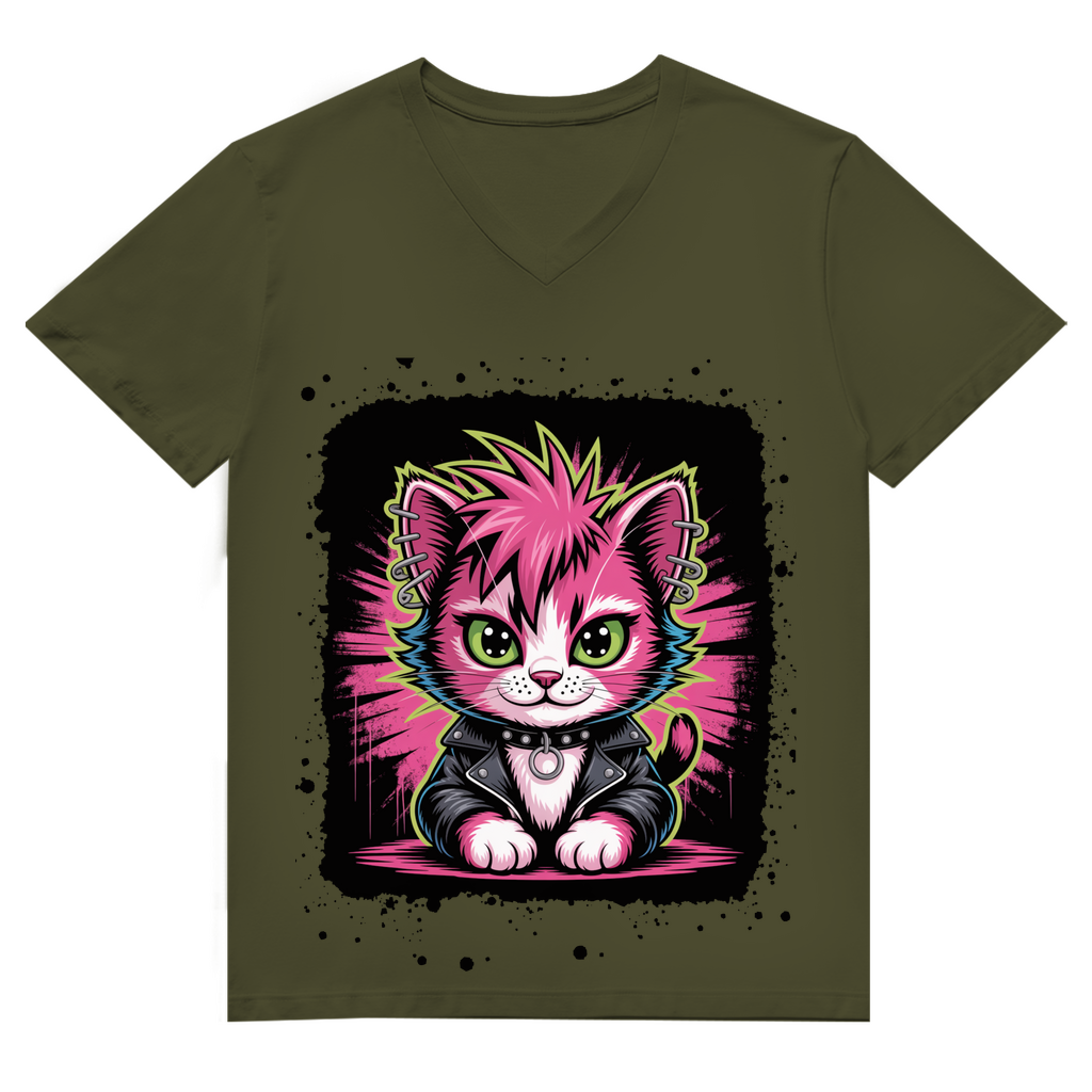 PUNK-CAT ( DTF / Vorne )