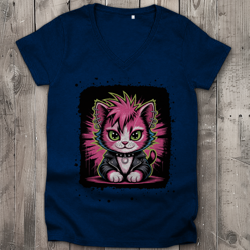PUNK-CAT ( DTF / Vorne )