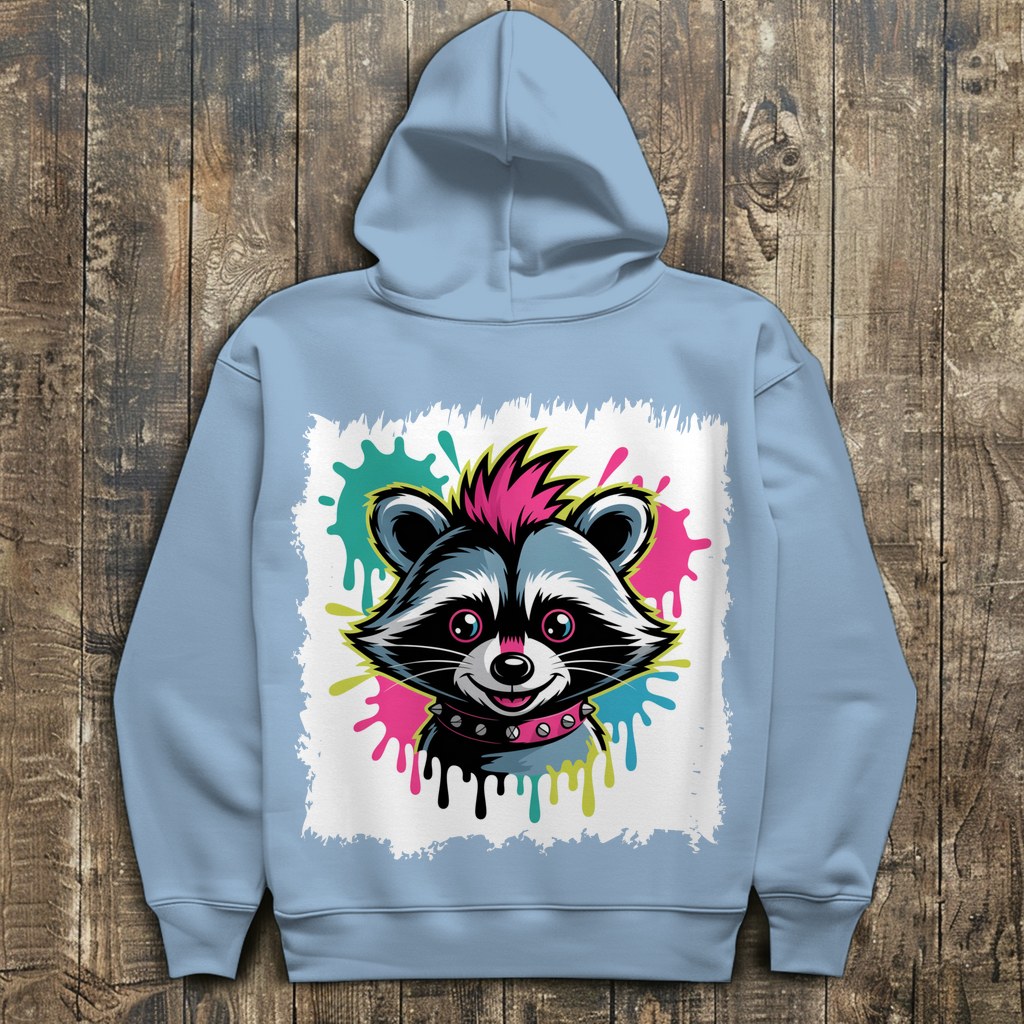 Punker Waschbär
