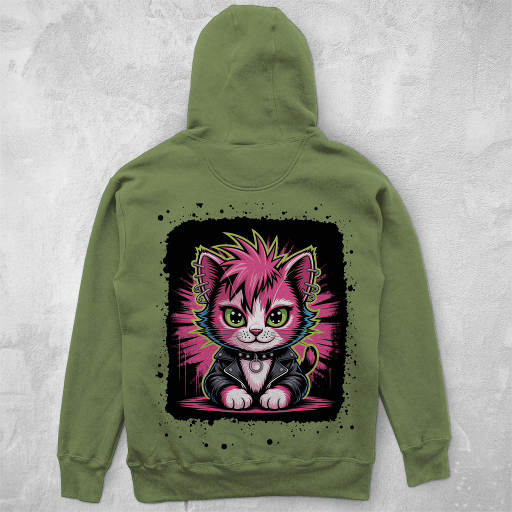 PUNK-CAT ( DTF / Hinten )