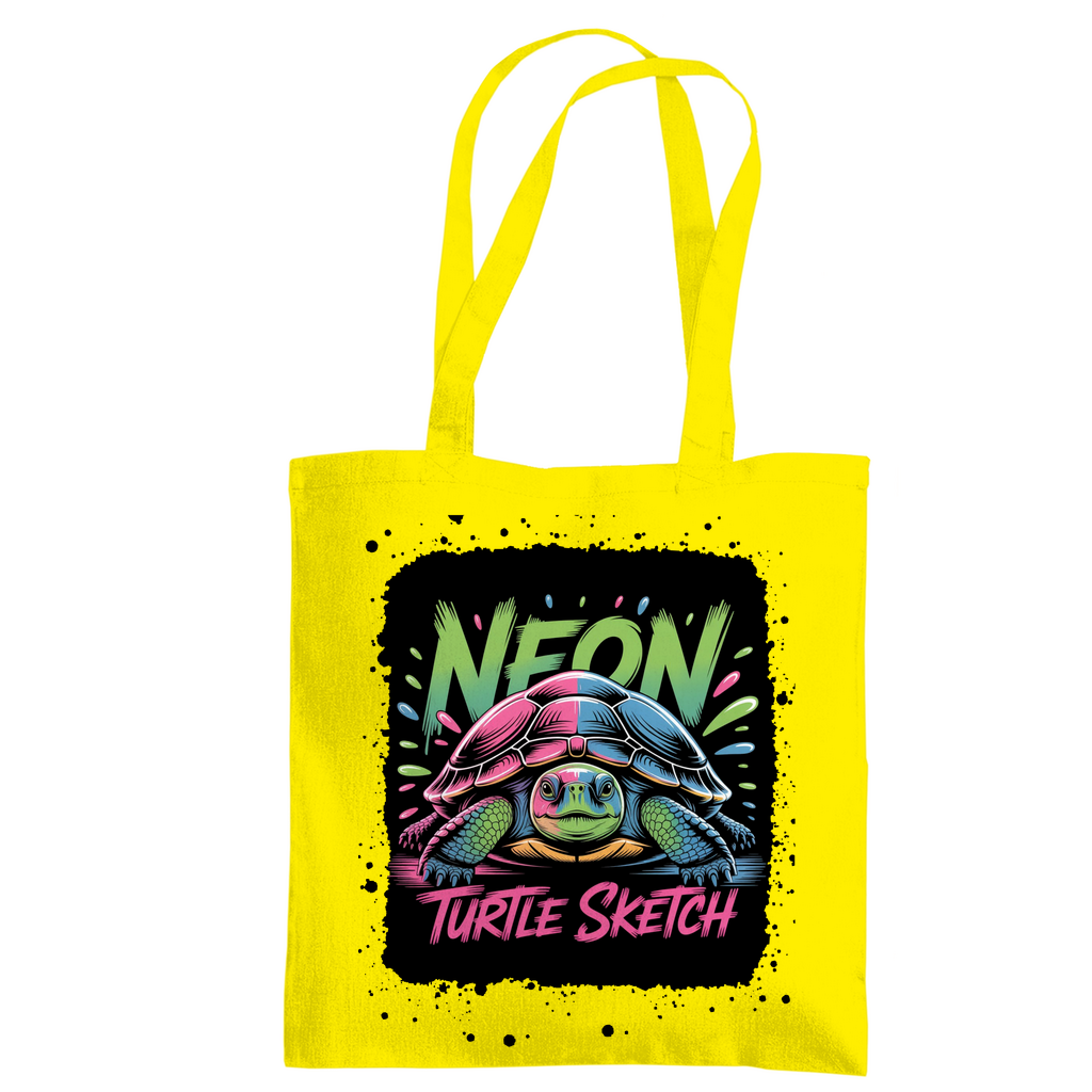 NEON TURTLE ( Vorne + Hinten )