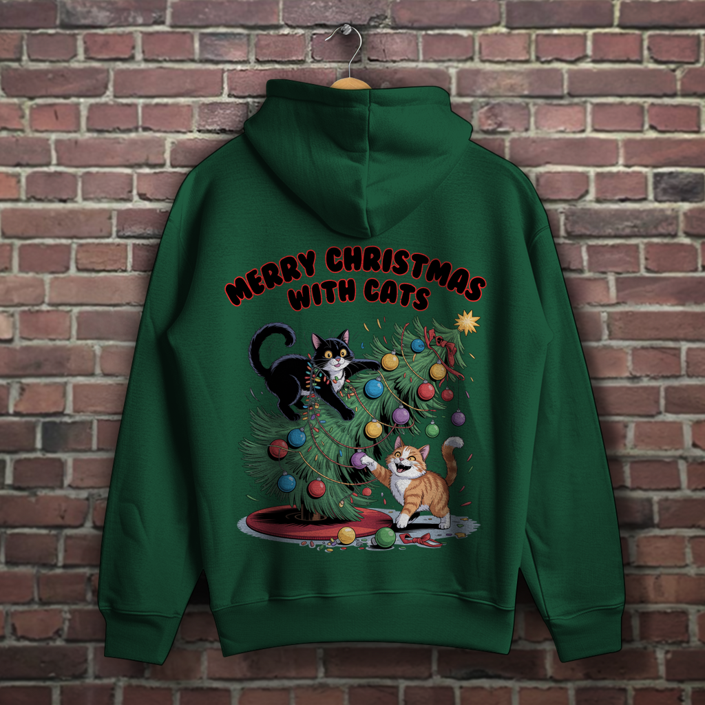 Merry Christmas with Cats