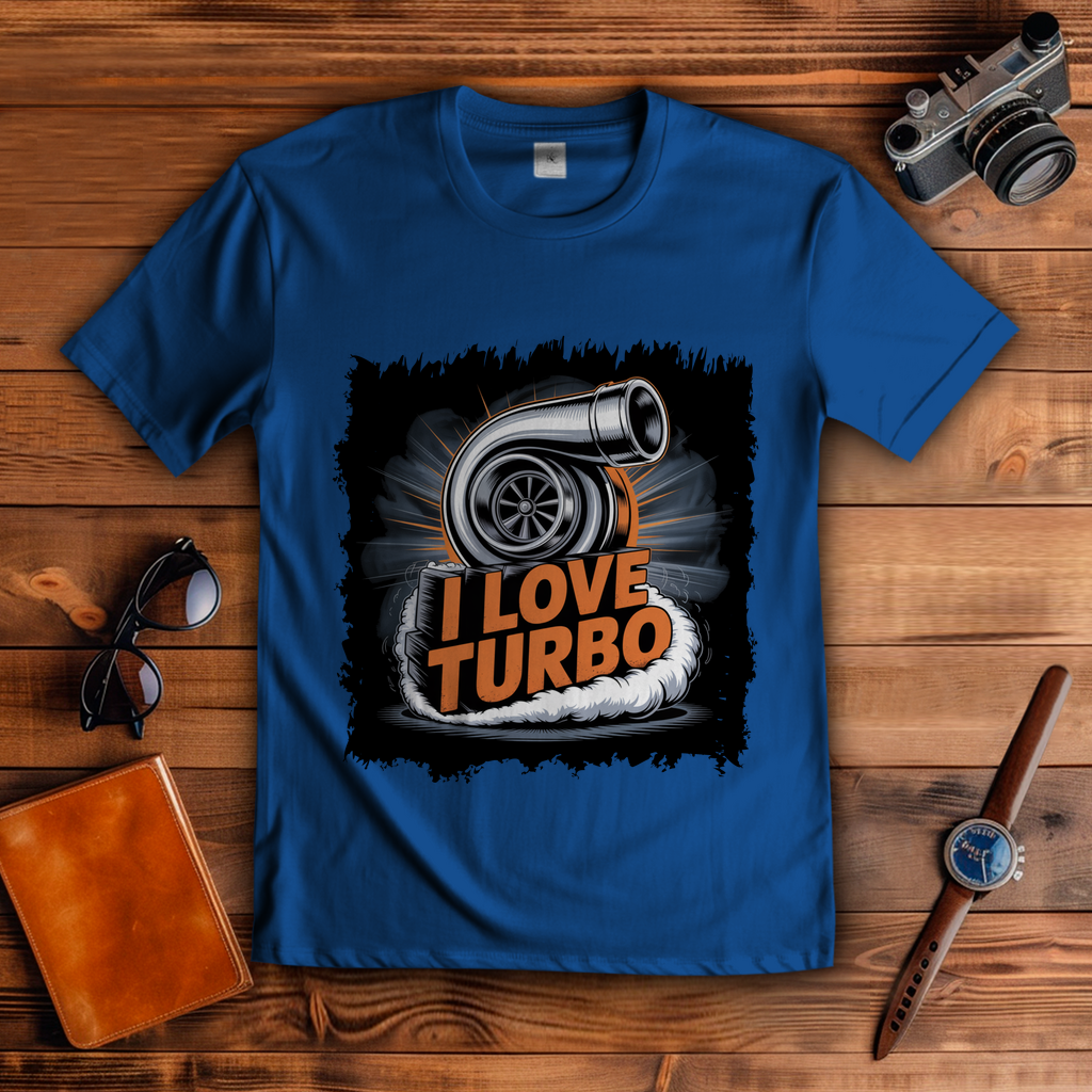 I LOVE TURBO ( DTF / Vorne )