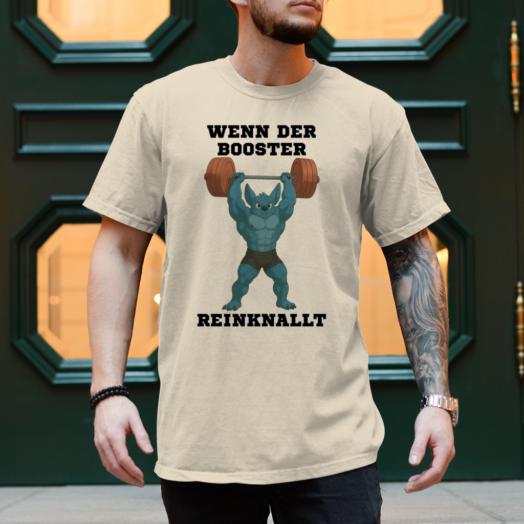 WENN DER BOOSTER REINKNALLT