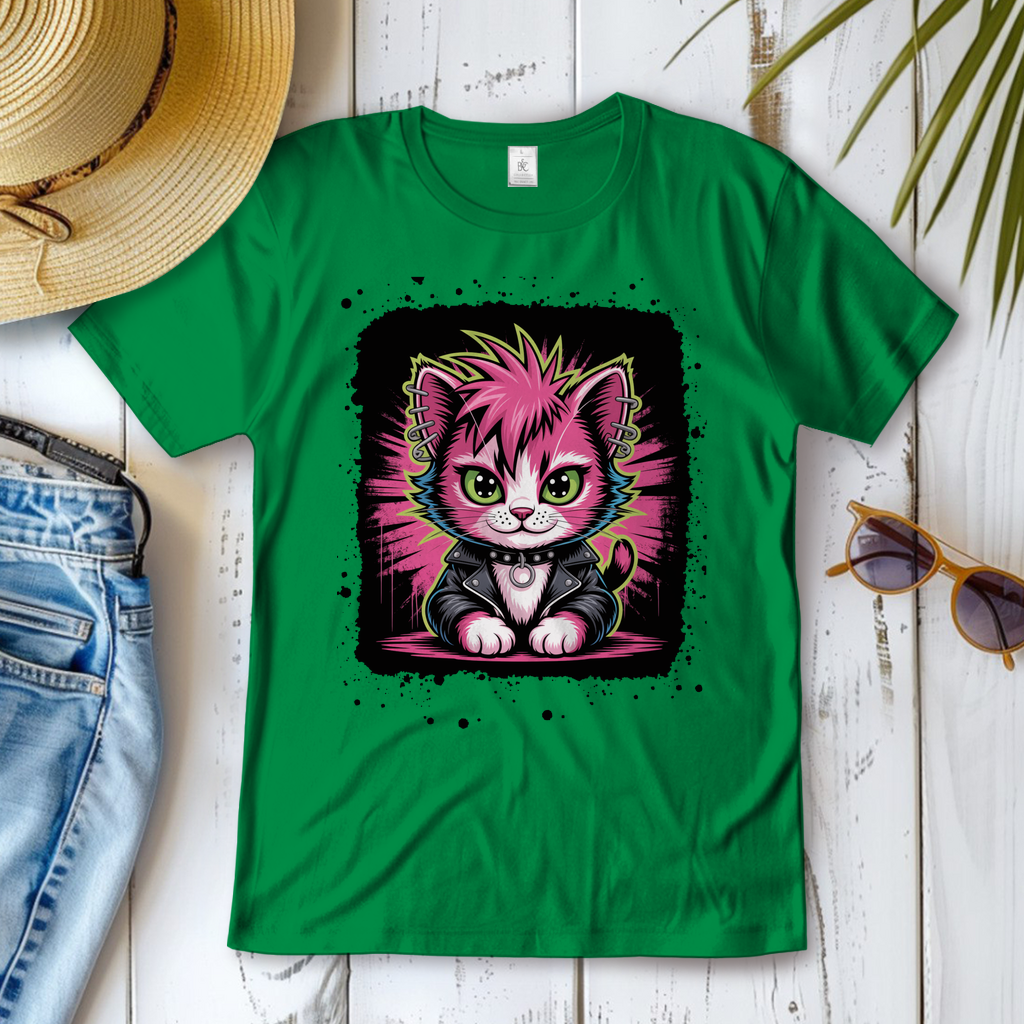 PUNK-CAT ( DTF / Vorne )