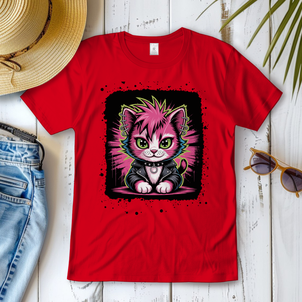 PUNK-CAT ( DTF / Vorne )