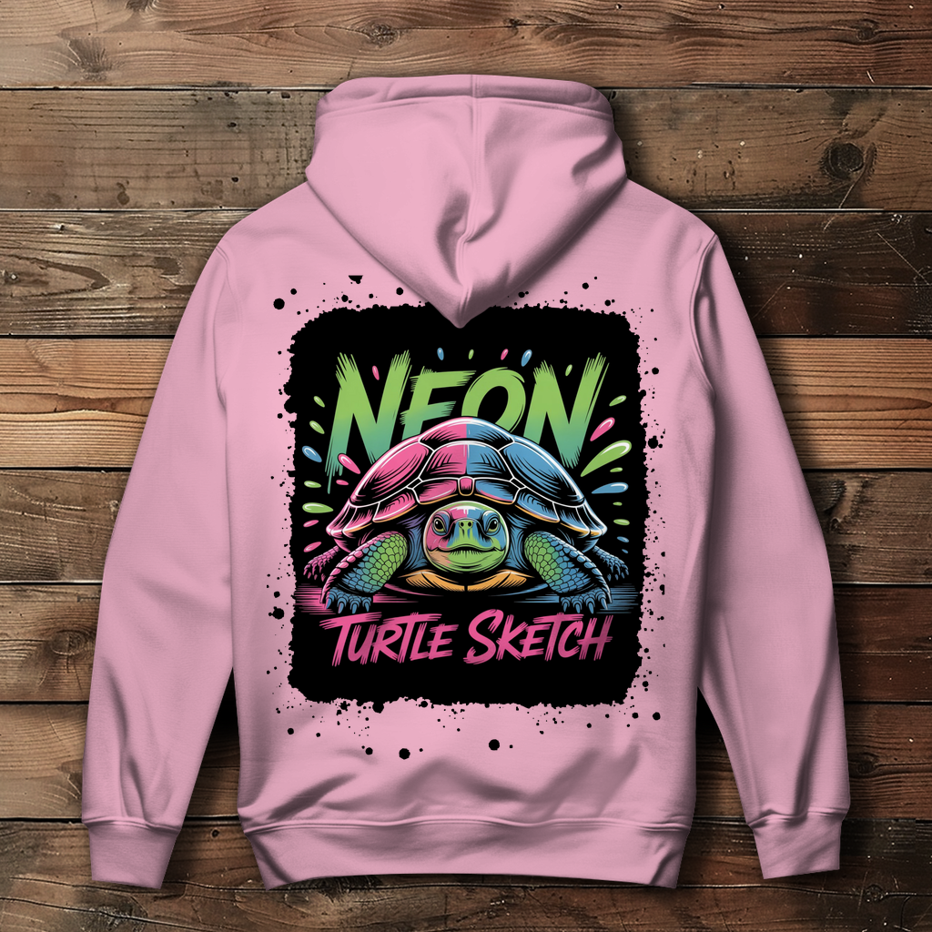 NEON TURTLE ( DTF / Hinten )