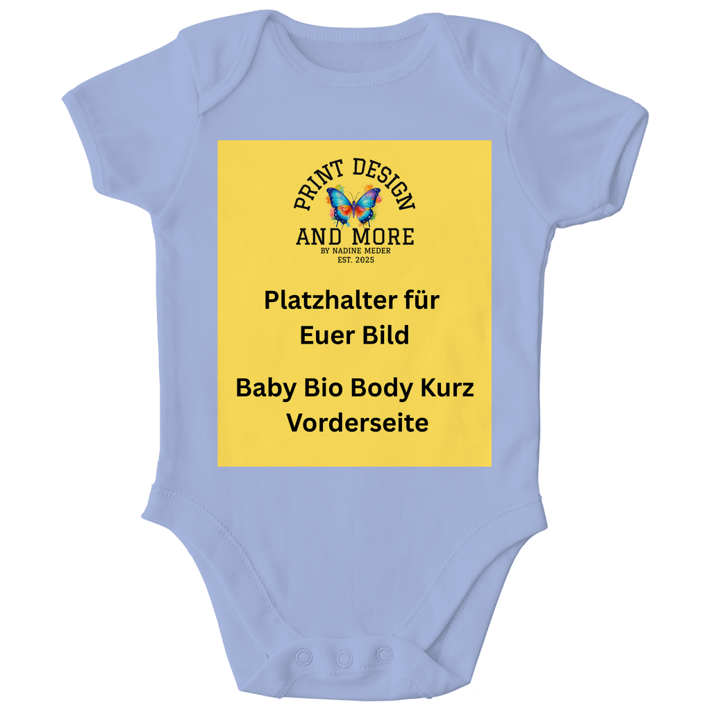 Baby Bio Body Kurz Vorderseite DTF