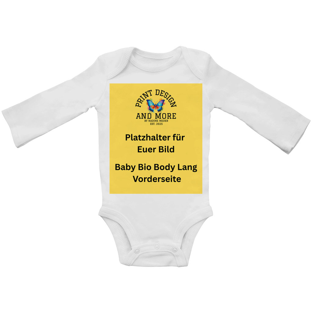 Baby Bio Body Lang Vorderseite DTF