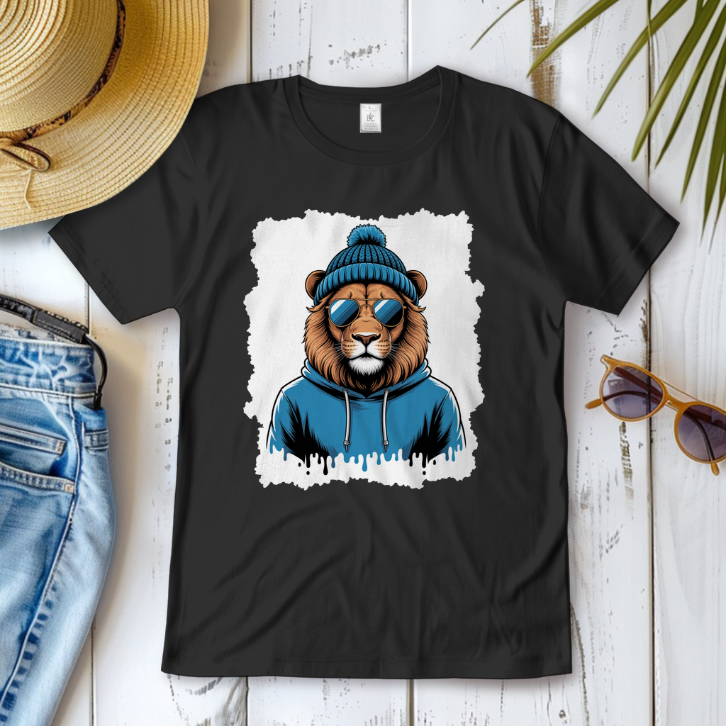Cooler Löwe ( DTF / Vorne )