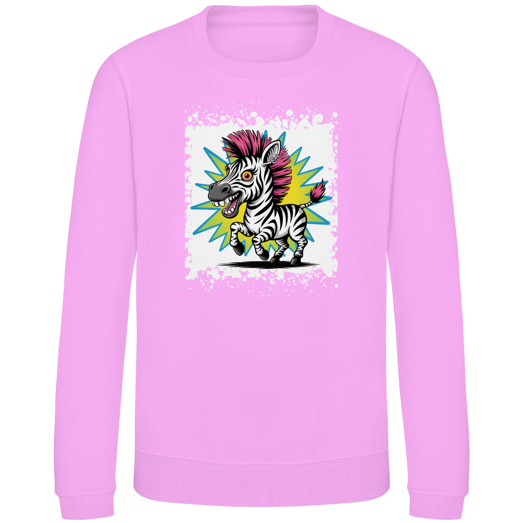Verrücktes Zebra ( DTF / Vorne )