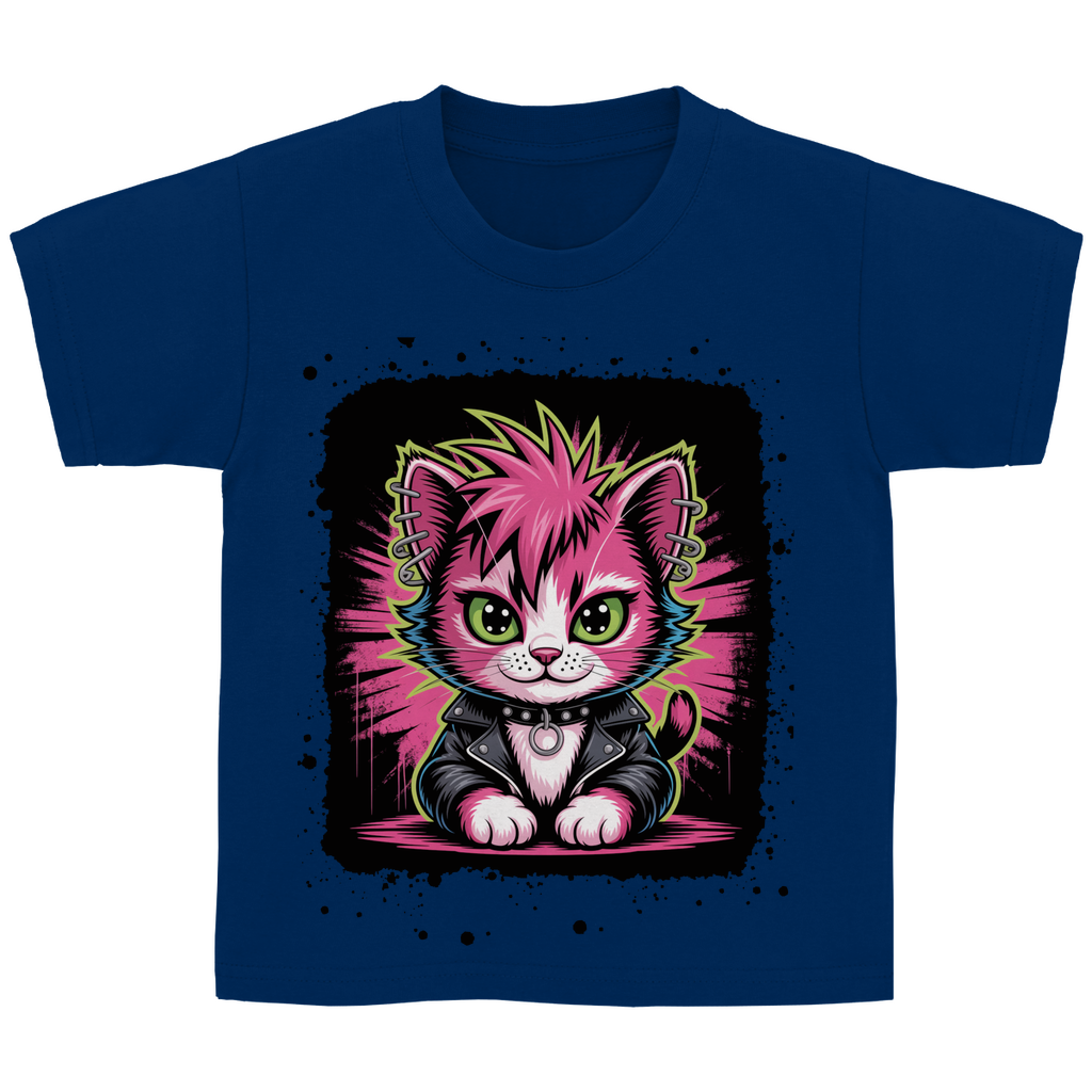 PUNK-CAT ( DTF / Vorne )