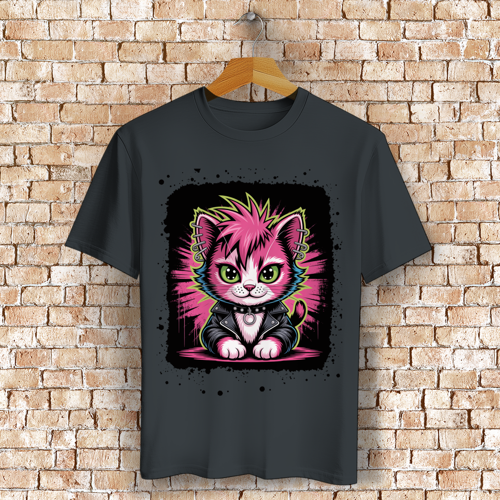 PUNK-CAT ( DTF / Vorne )