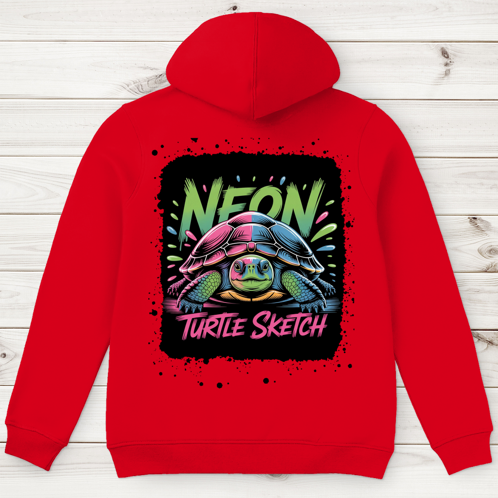 NEON TURTLE ( DTF / Hinten )