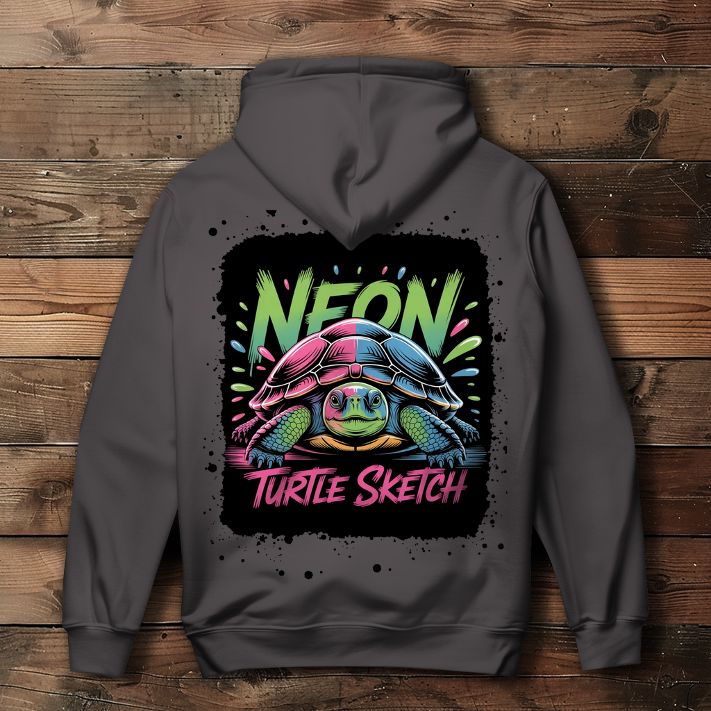 NEON TURTLE ( DTF / Hinten )