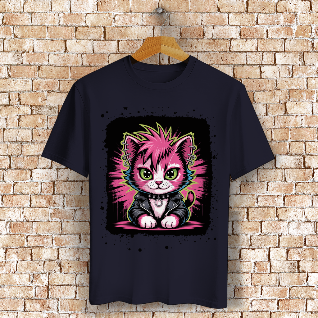 PUNK-CAT ( DTF / Vorne )
