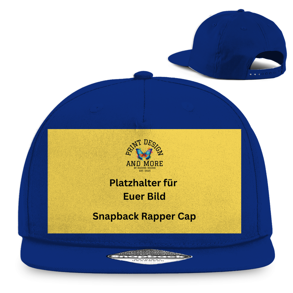 Snapback Rapper Cap Beechfield B610