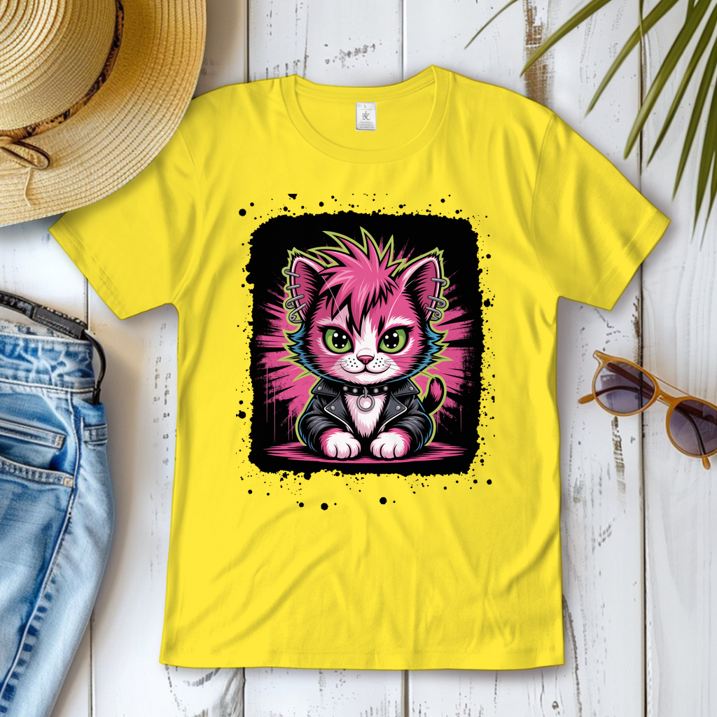 PUNK-CAT ( DTF / Vorne )