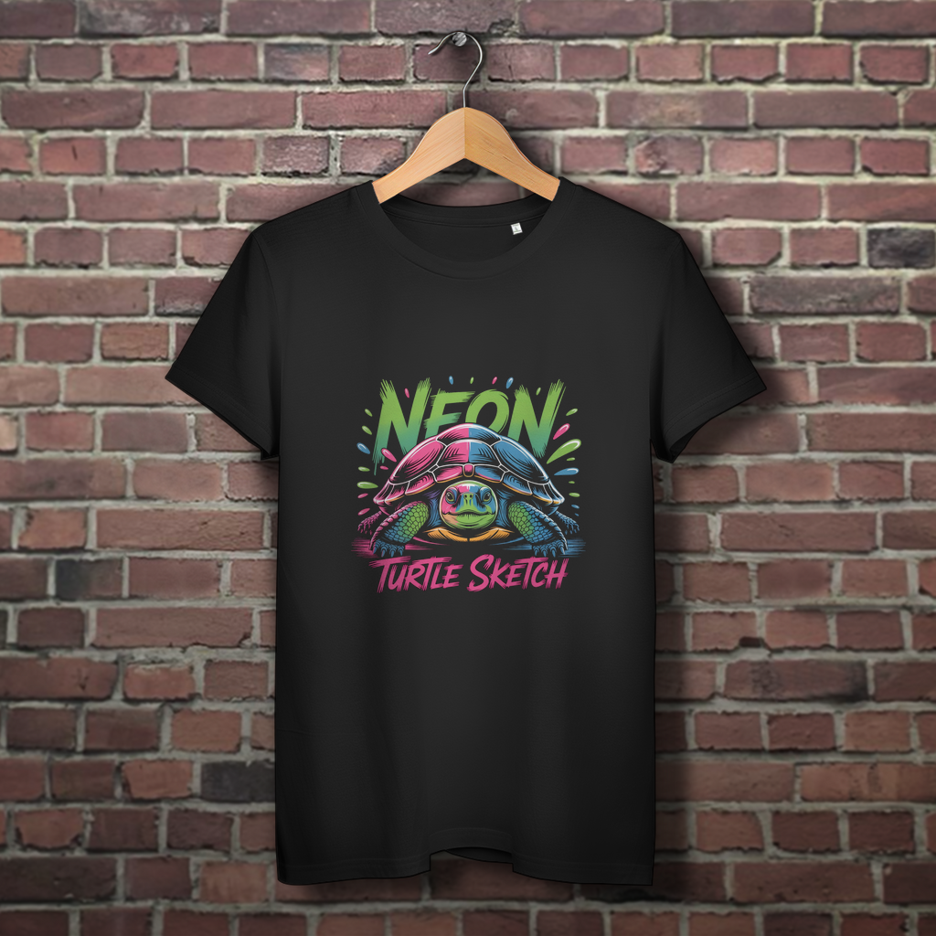 NEON TURTLE ( DTF / Vorne )