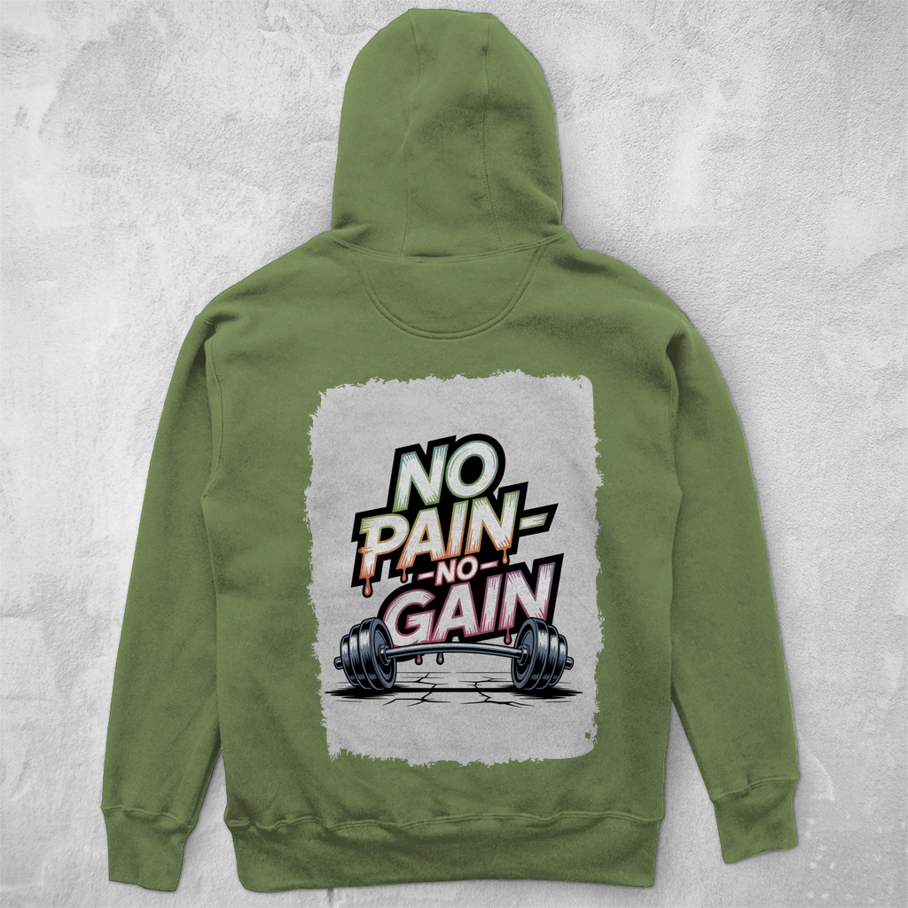 NO PAIN NO GAIN ( DTF / Hinten )