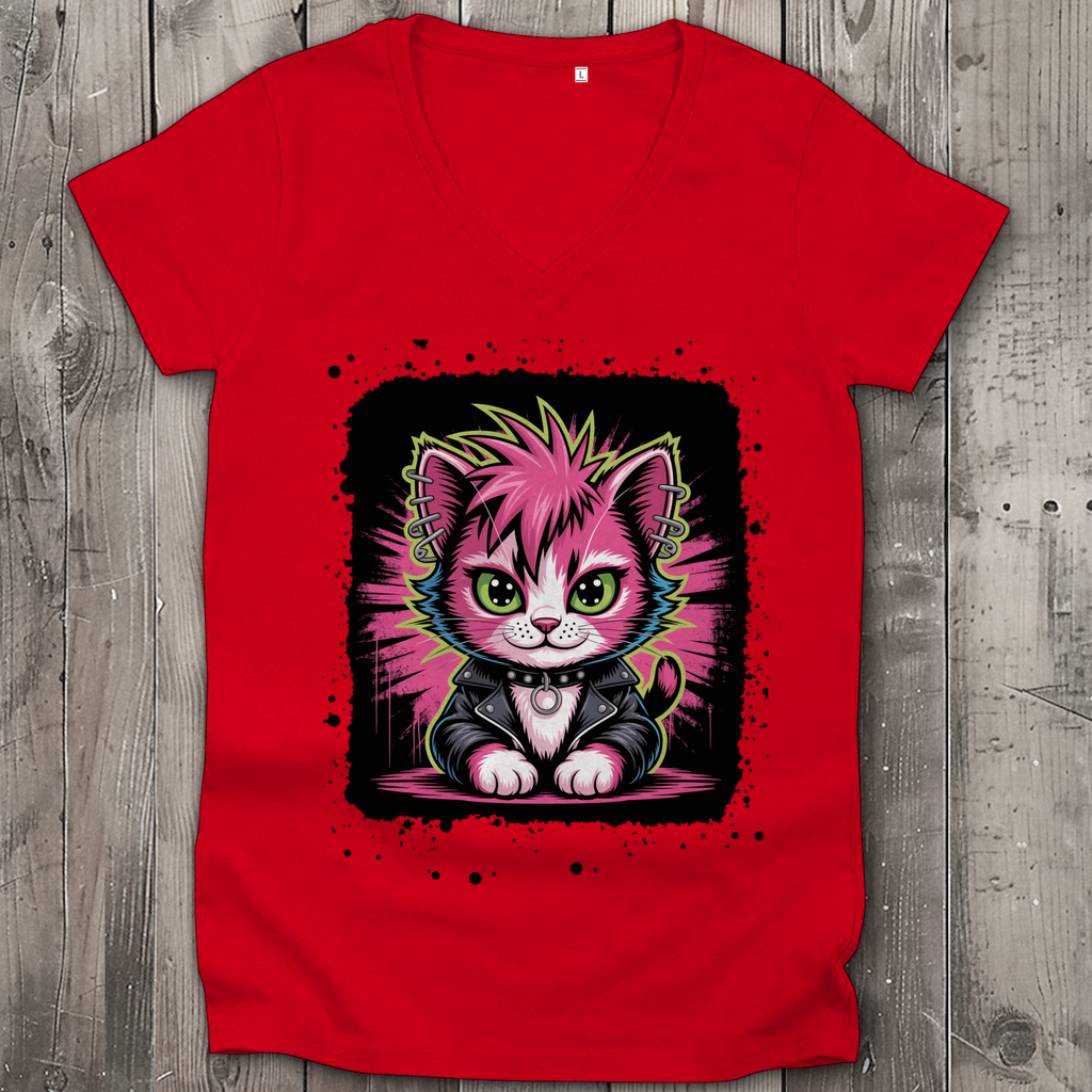 PUNK-CAT ( DTF / Vorne )