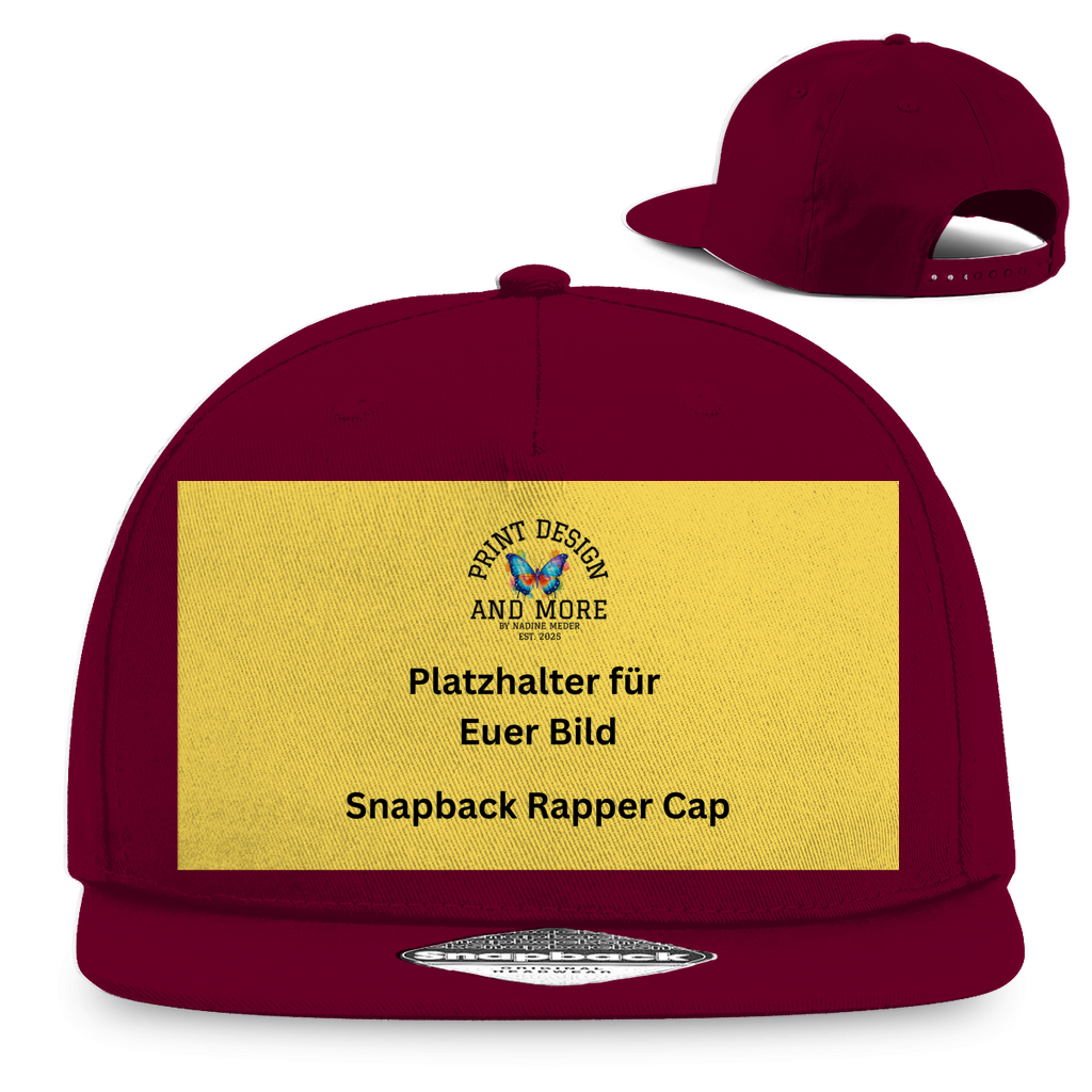 Snapback Rapper Cap Beechfield B610