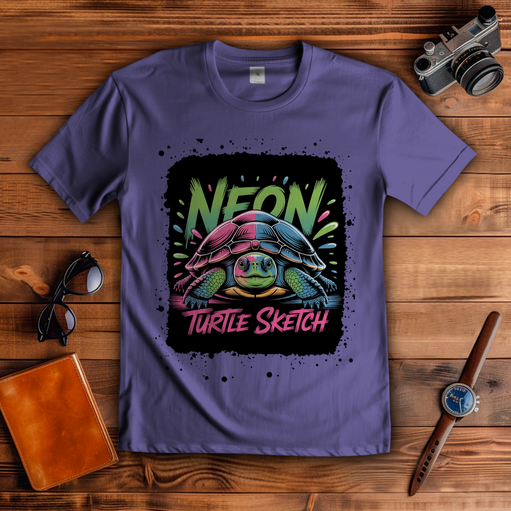 NEON TURTLE ( DTF / Vorne )