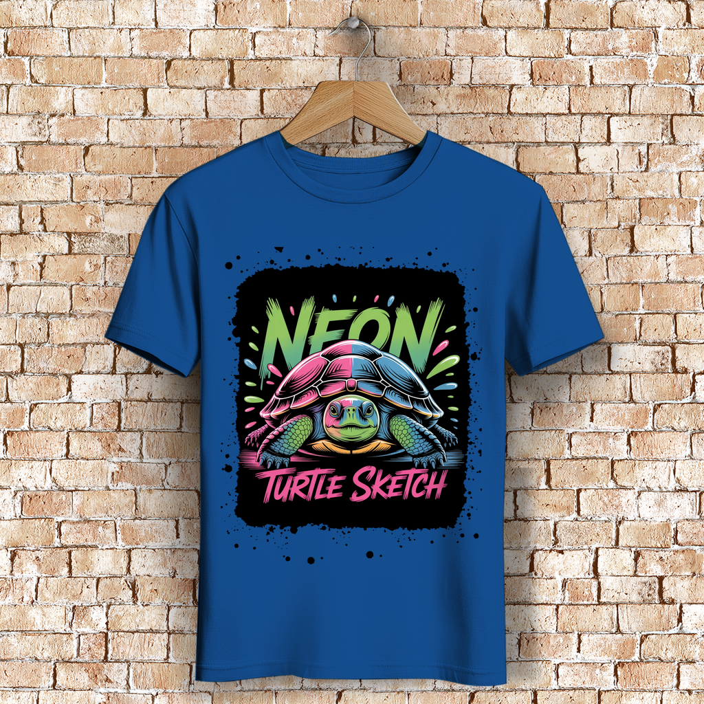 NEON TURTLE ( DTF / Vorne )