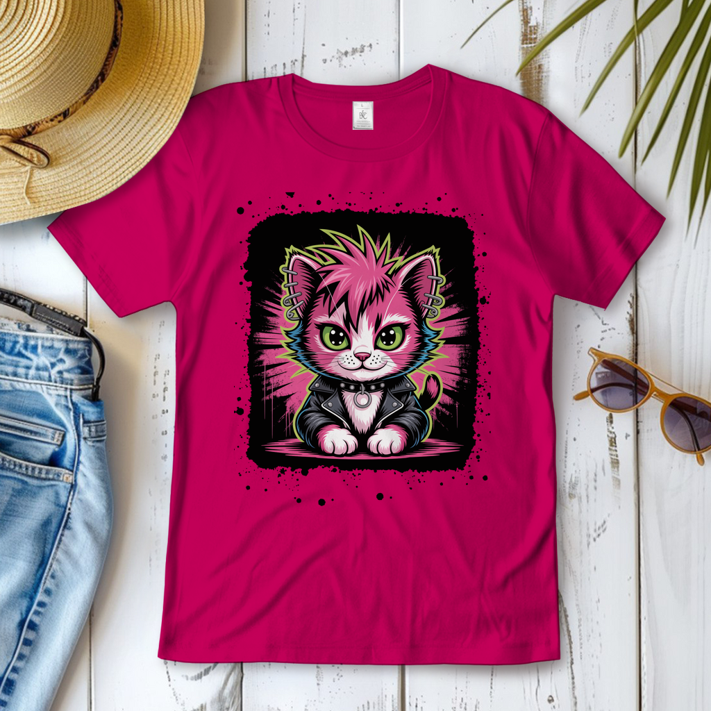 PUNK-CAT ( DTF / Vorne )