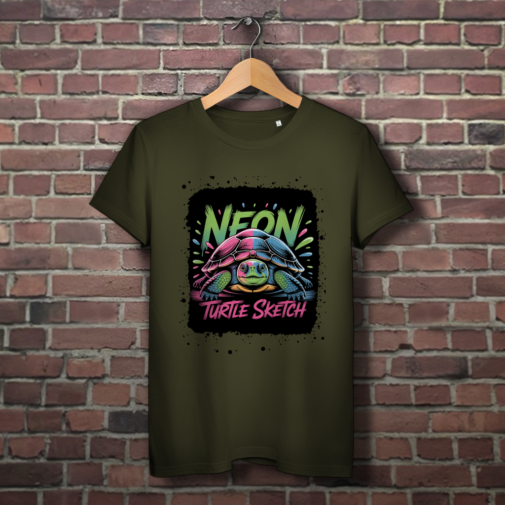NEON TURTLE ( DTF / Vorne )